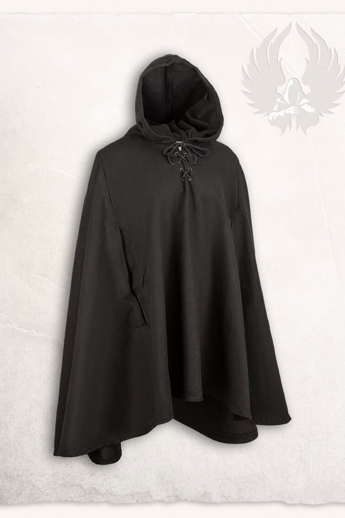 Gardecorp, reismantel Raven, zwart