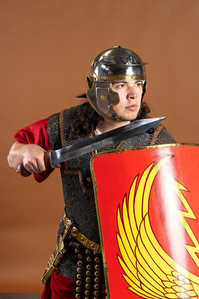 Imperiale Gallische galea F, Vesontio, Weisenau, 1.3 mm