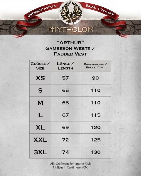 Gambeson Arthur in pelle scamosciata, set completo, marrone