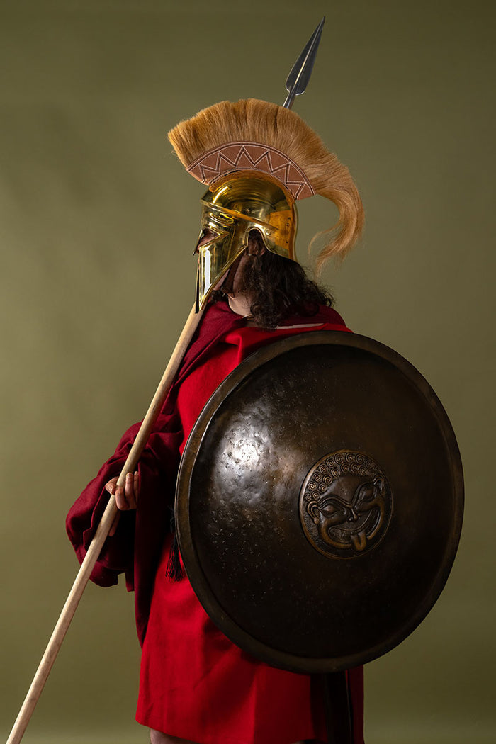 Casque corinthien avec crête de casque, 1,3 mm