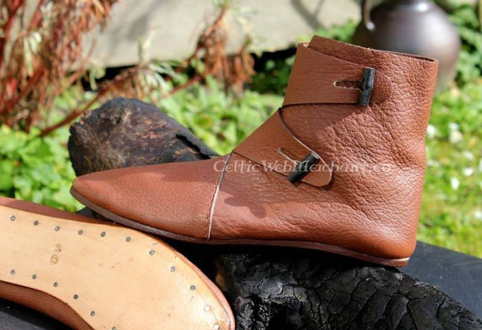 Viking shoes Jorvik, brown