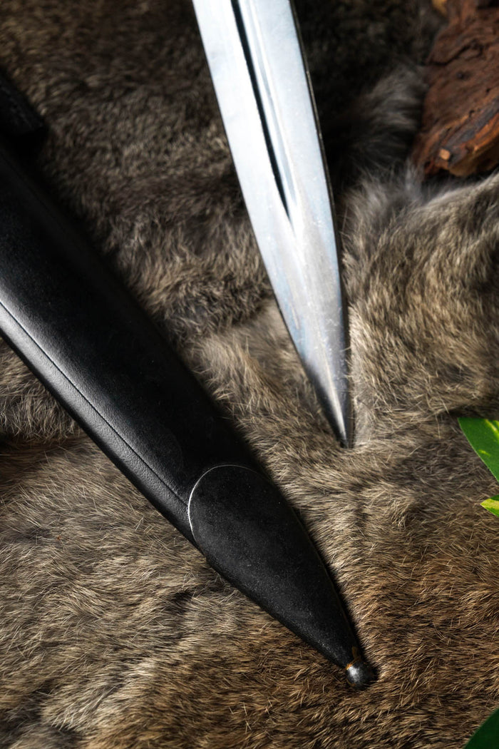 Medeltida dolk, Crécy, skarp