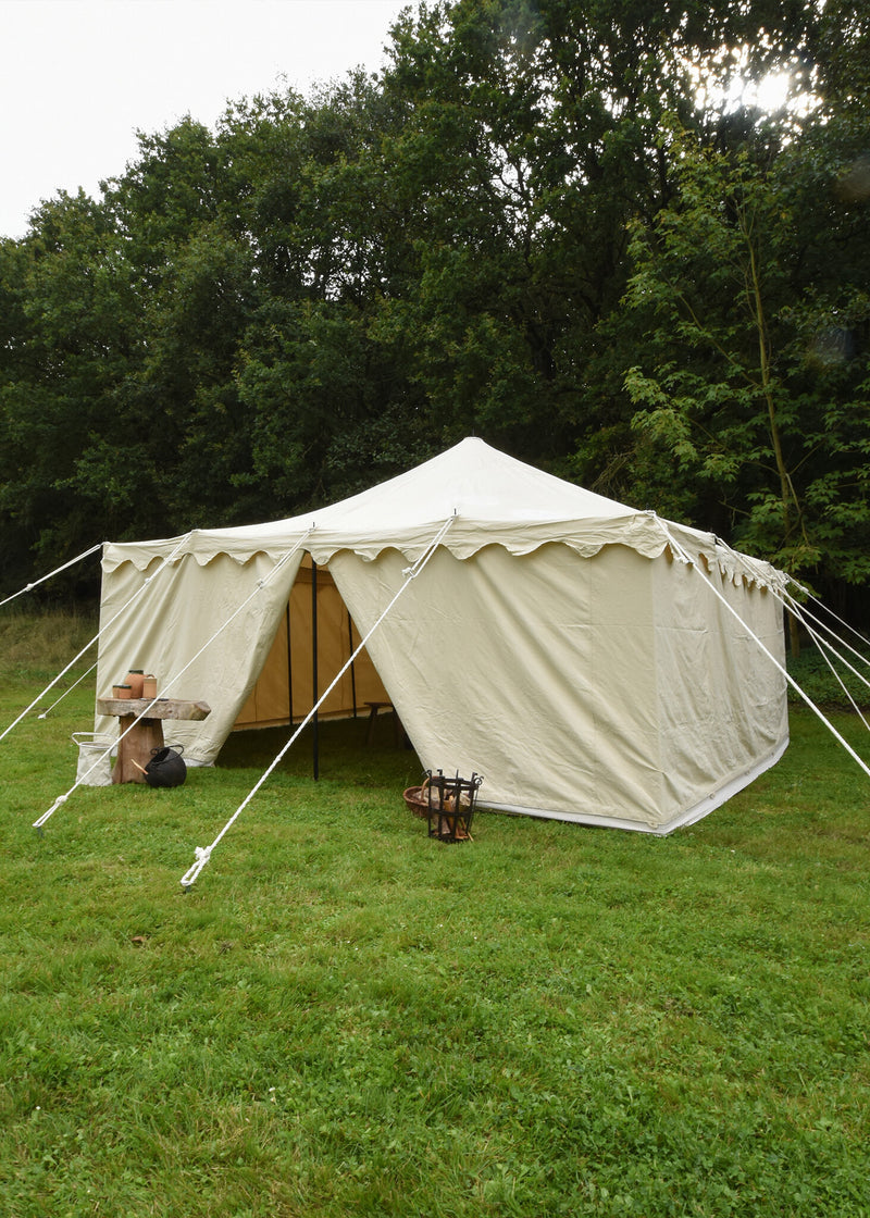 Middeleeuwse tent Herold 5 x 5 m, 425 gsm