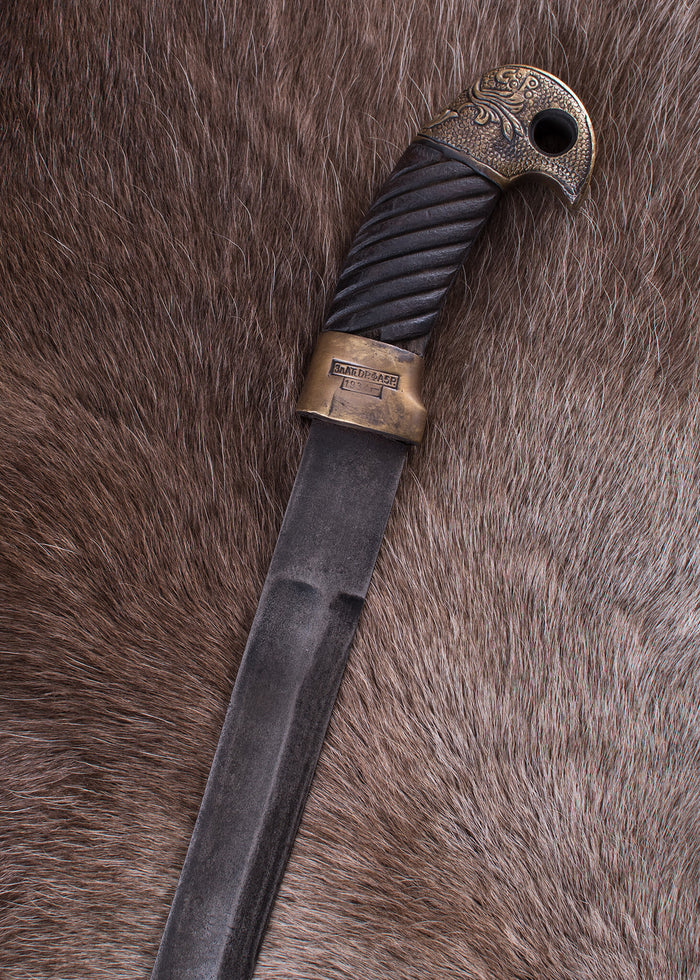 Russian Shashka with bayonet, antique finish, semi-sharp