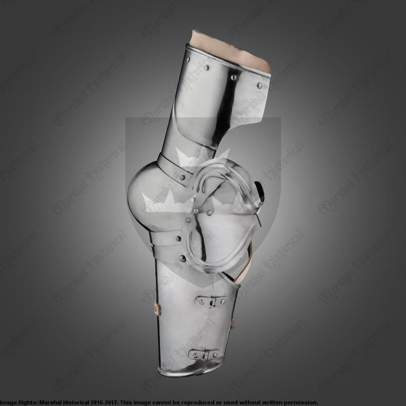 Vambraces, armpansar, 1450–1550, 1,6 mm