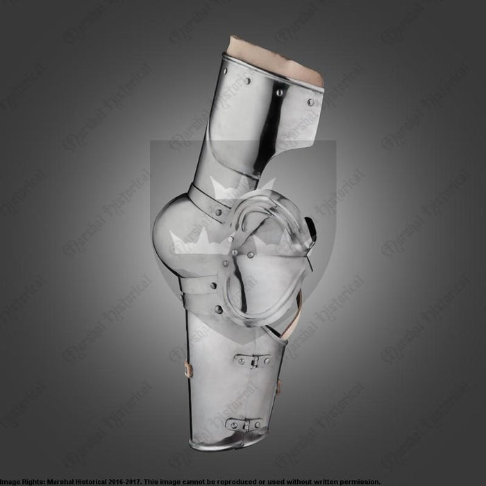 Vambraces, armpansar, 1450–1550, 1,6 mm