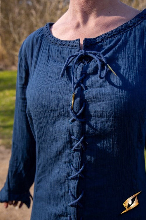 Cotehardie Isobel, blauw