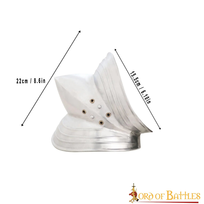 15e eeuwse Duitse couters, elleboog pantser, 1.6 mm