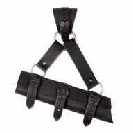 Luksus sverdholder for lARP-sverd, svart