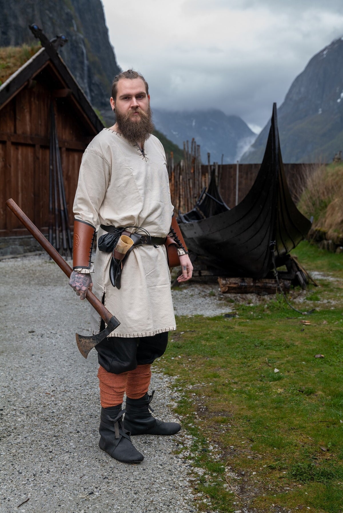 Tuniek met authentieke zoom, crème