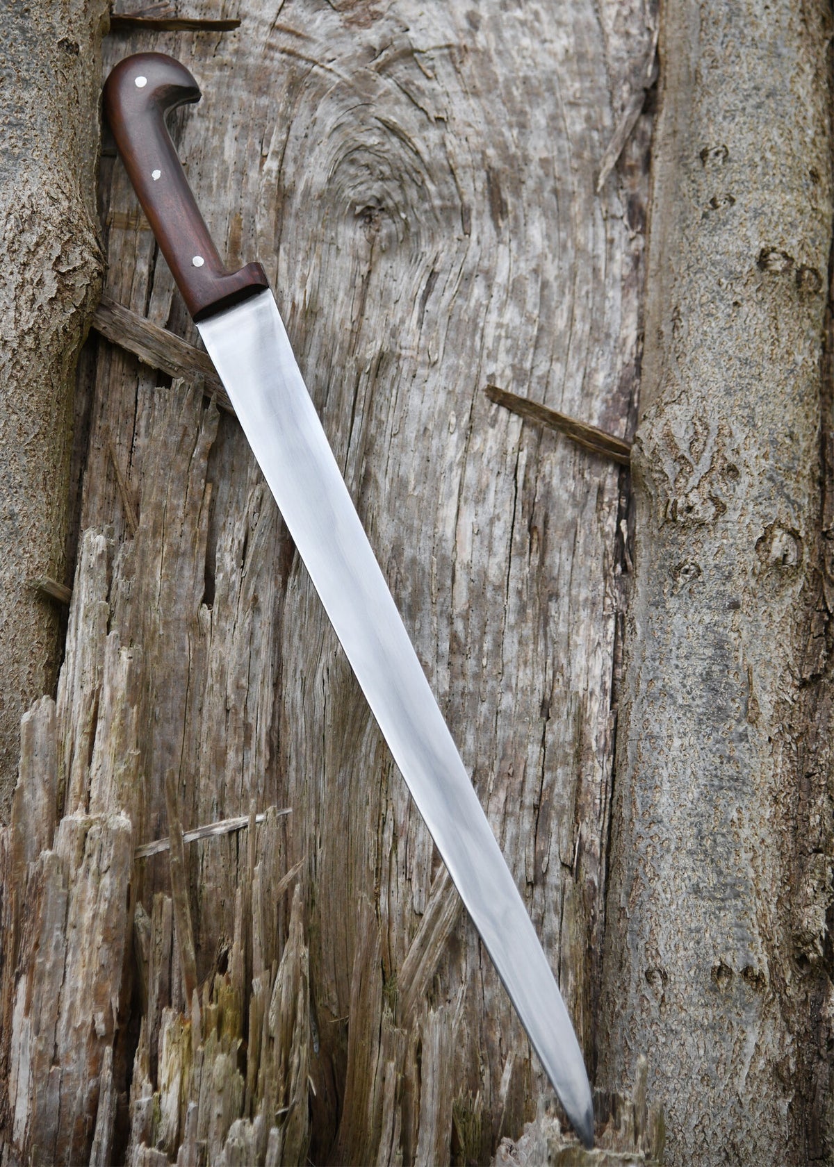 Germansk stridskniv (350 f.Kr.–300 e.Kr.), halvskarp