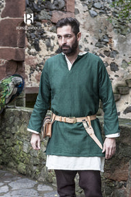 vikingská tunika Eriku, zelená