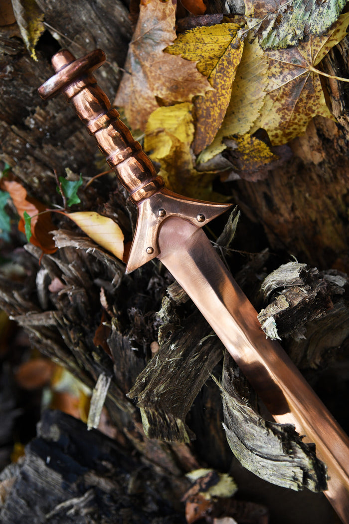 Bronzezeitschwert, halbscharf