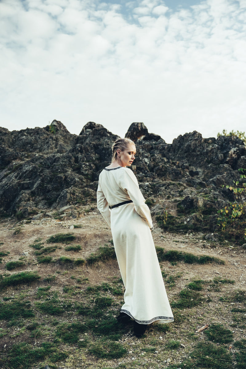 Frühmittelalterliches Kleid Aelswith, natur