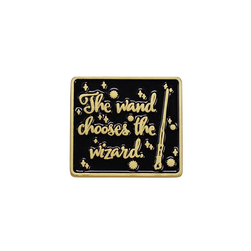 Harry Potter: “Wand Chooses the Wizard” emalje-pin