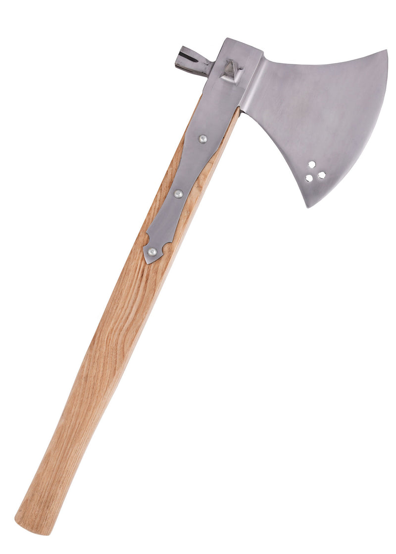 Streitaxt mit Hammerkopf 16. Jahrhundert halb scharf