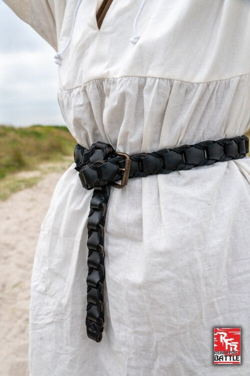 RFB woven belt, black, 115 cm