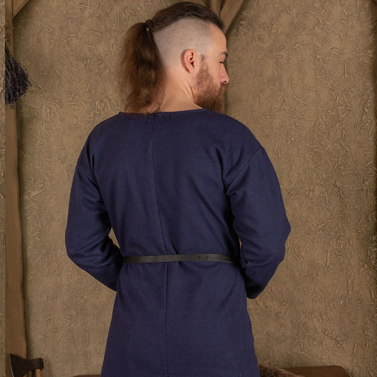 Middeleeuwse tuniek Gadaric, blauw