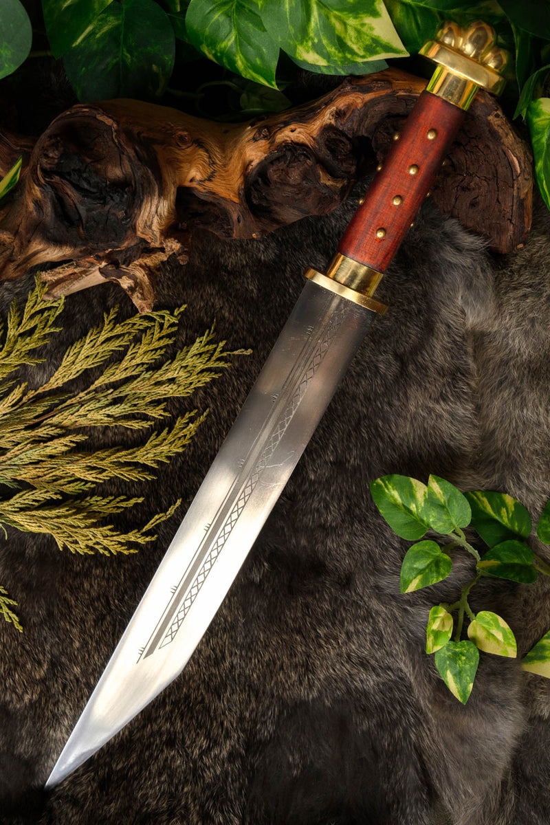 Angelsächsischer Sax British Museum, halbscharf