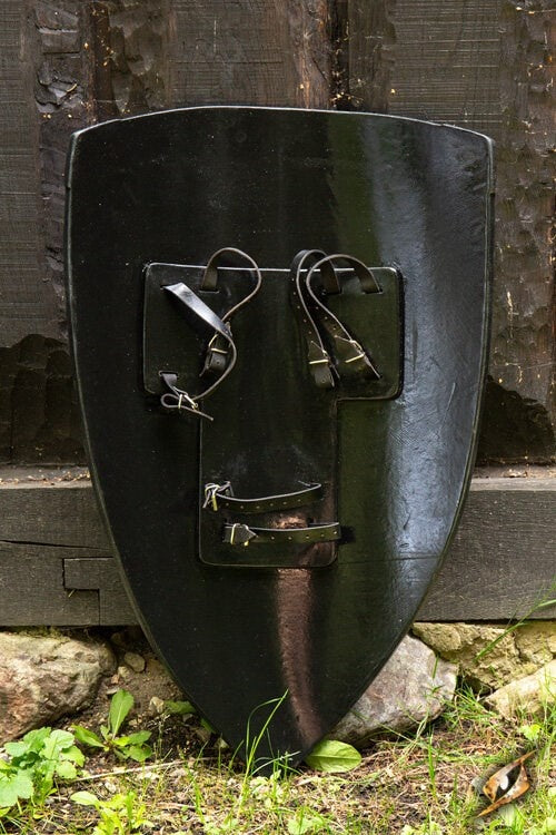 LARP kite shield Knight Templar