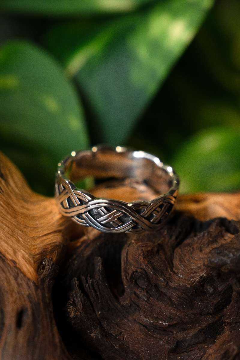 Anillo normando, plata de ley