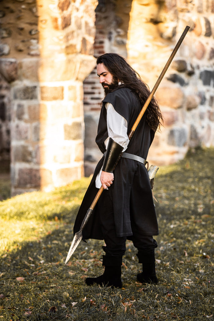 Överplagg för herrar, svart