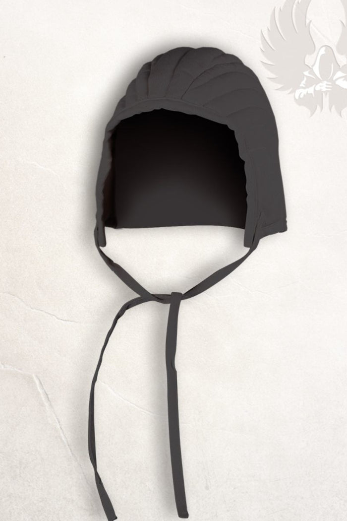 Arming cap gambeson Leopold cotton canvas brown