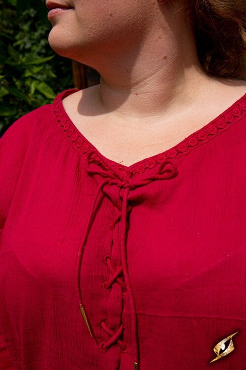 Chemise Isobel, punainen