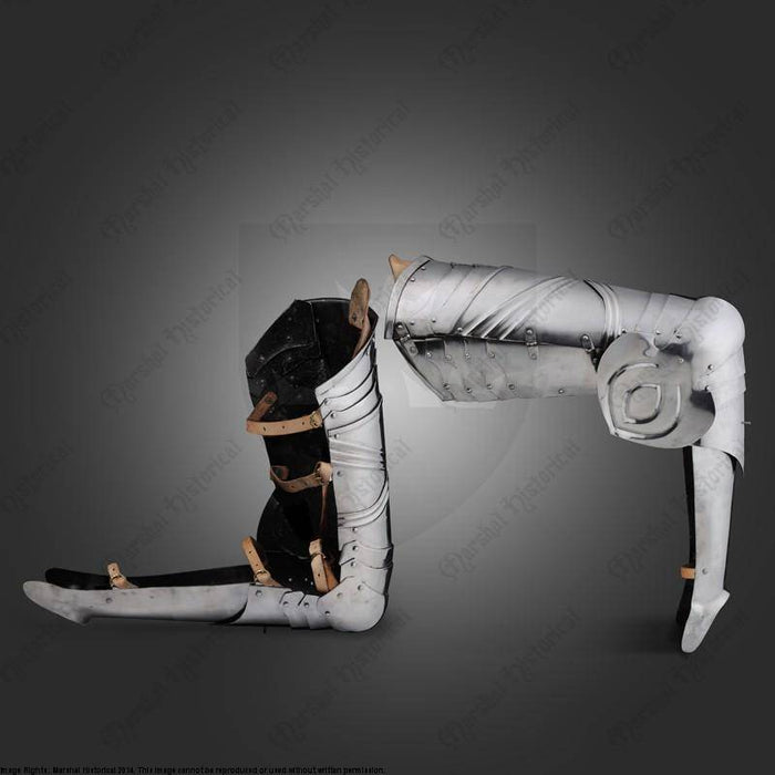 Gotisk benharnisk (1460–1500), 1,6 mm