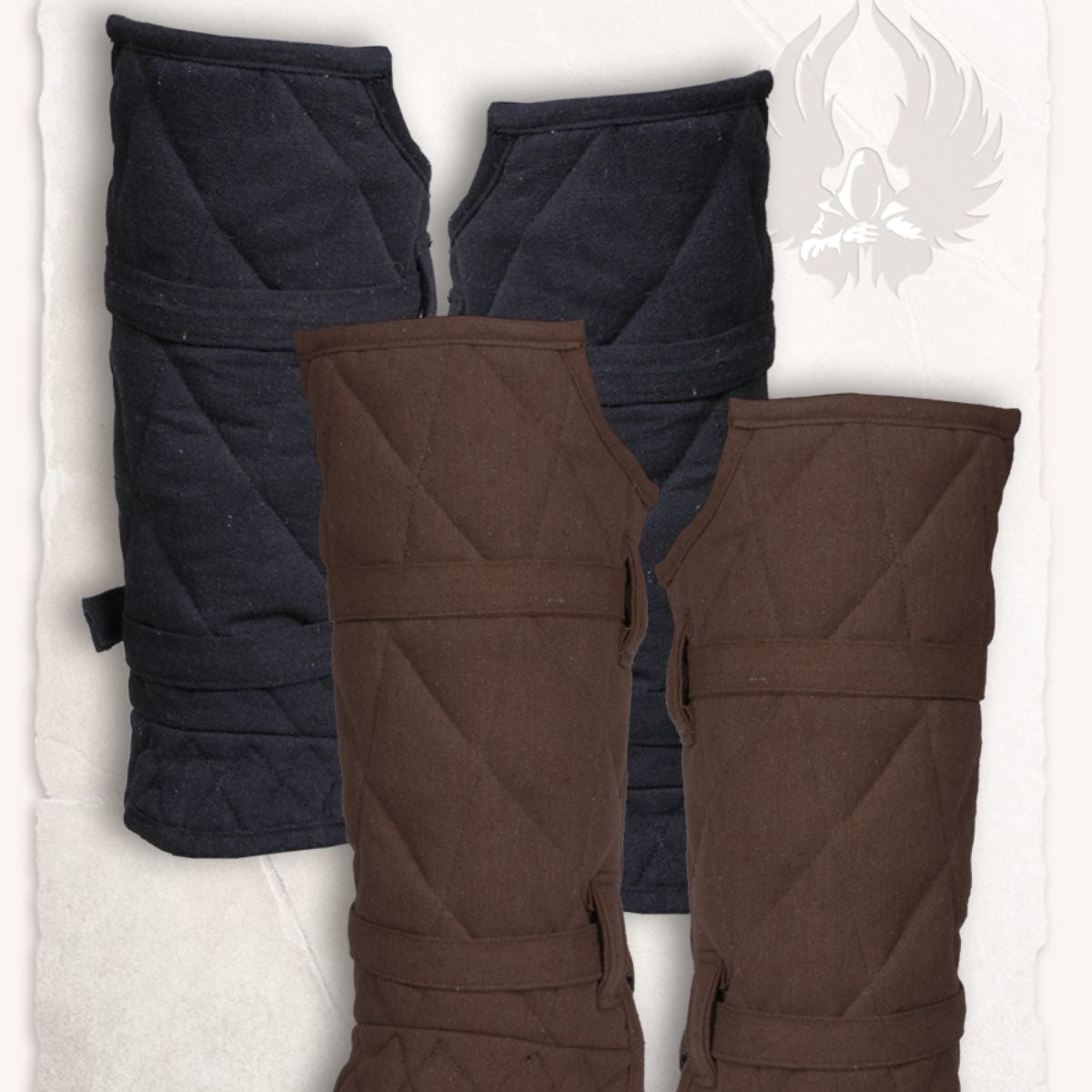 Vambraces gambeson Arthur černá