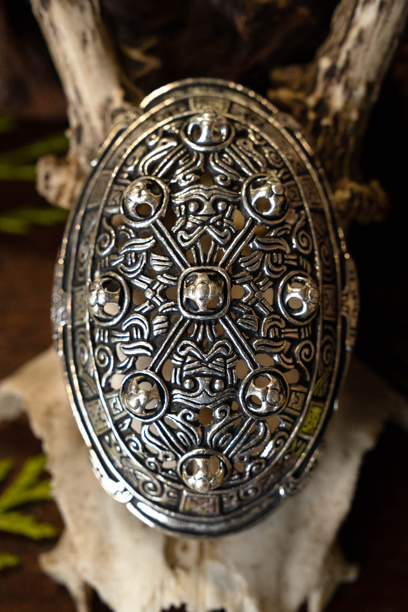 9. århundredes vikingeskjoldpaddebroche, Borrestil, bronze, pris pr. stk.