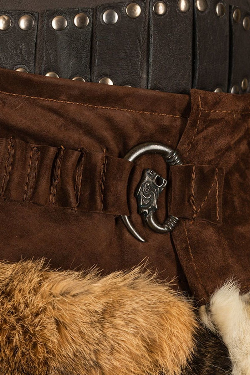 Karya Pelzrock mit Drache, braun