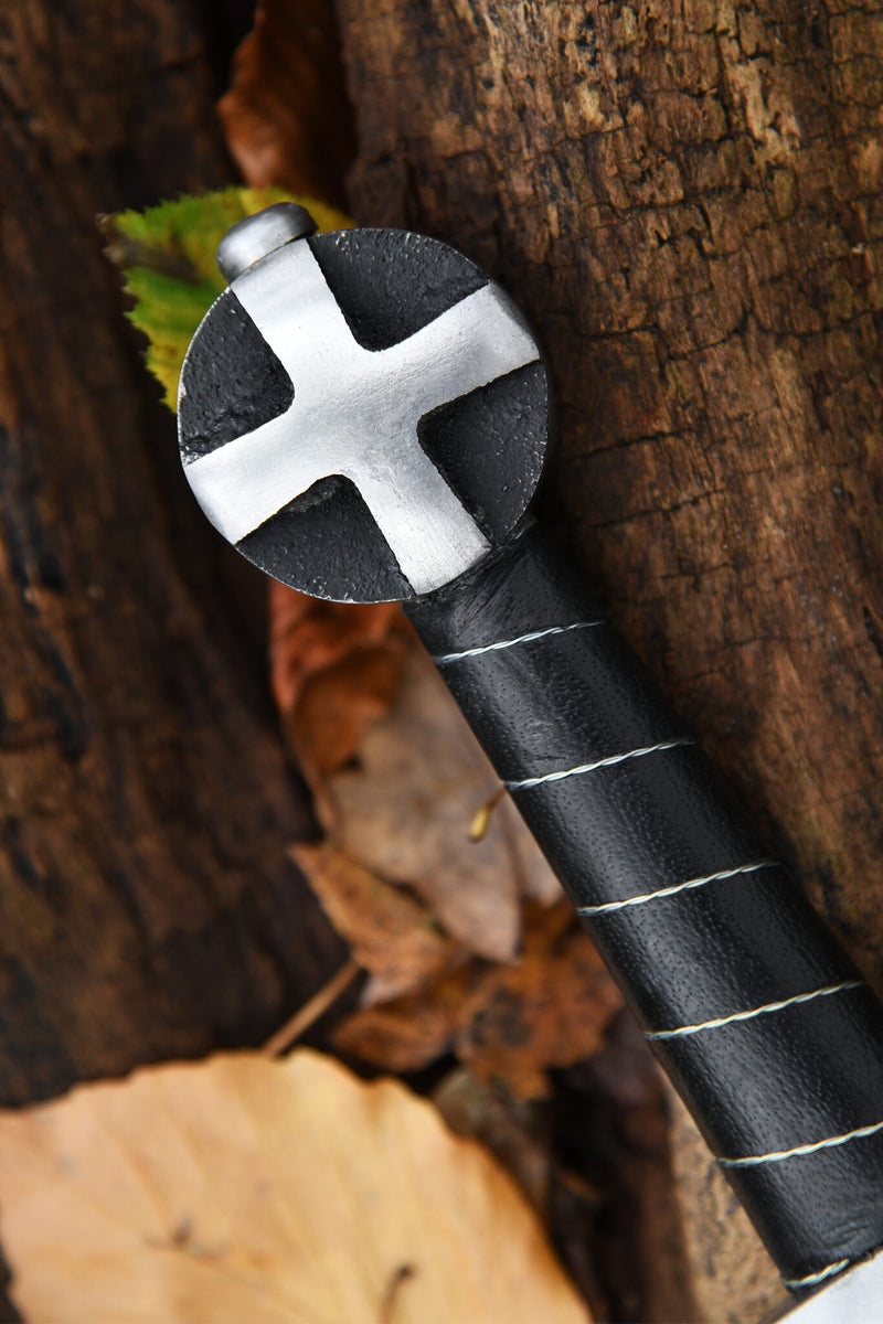 Crusader dagger Jerusalem, blunt (battle-ready)