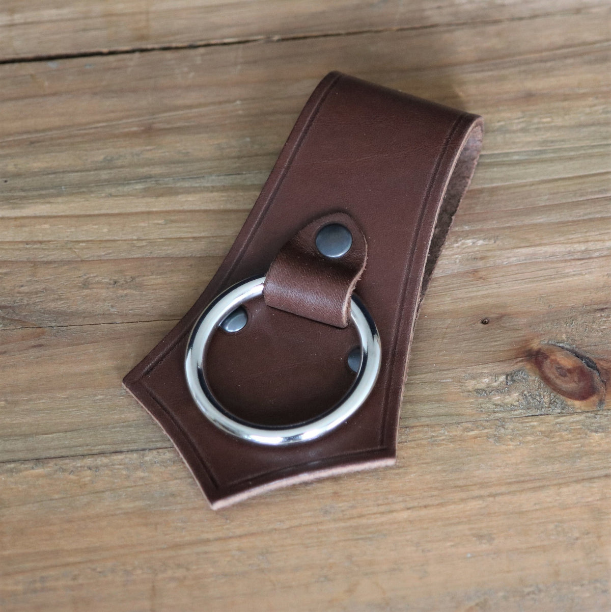 Reenactment Axt-Halter, braun
