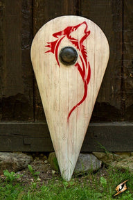 LARP Normandisch schild wolf