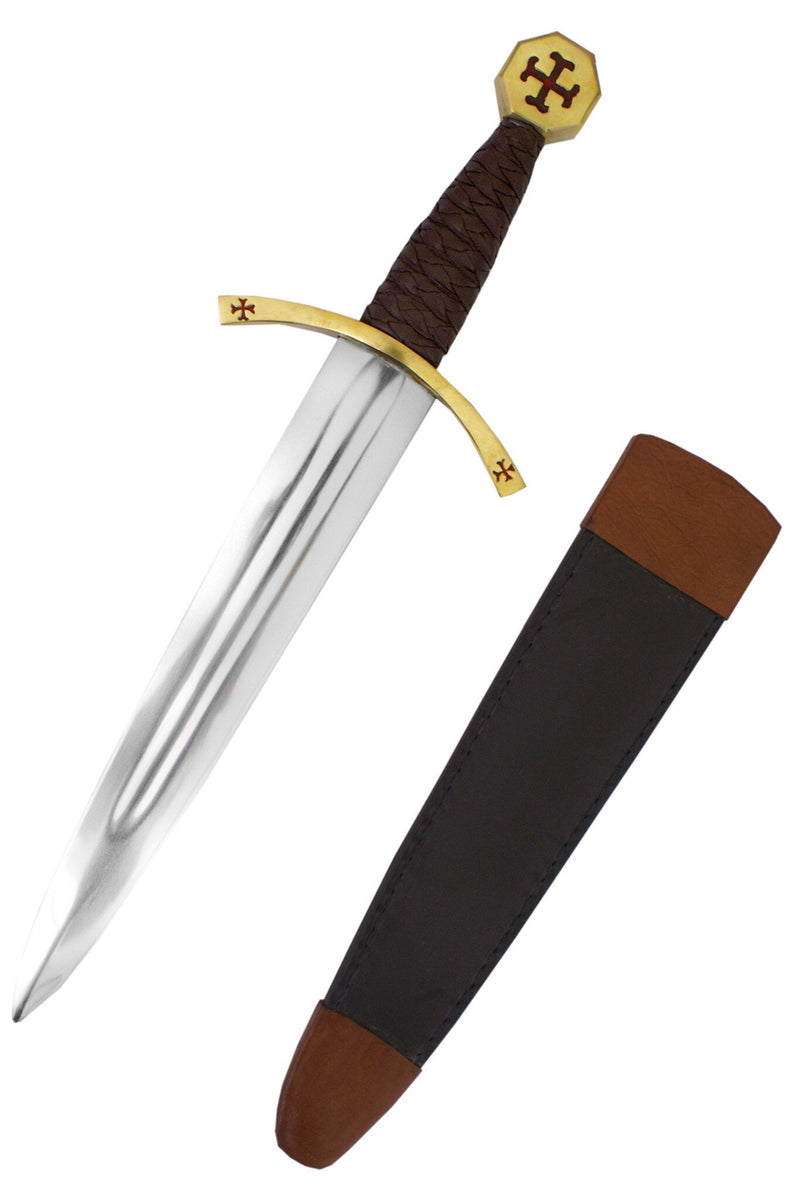 Templar dagger Hughes de Payens, semi-sharp