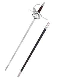 1600-luvun rapier, puoliterävä