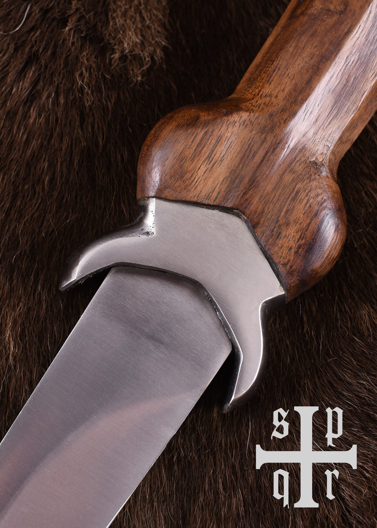 Tysk kugledolk fra 1400-tallet, halvskarpt