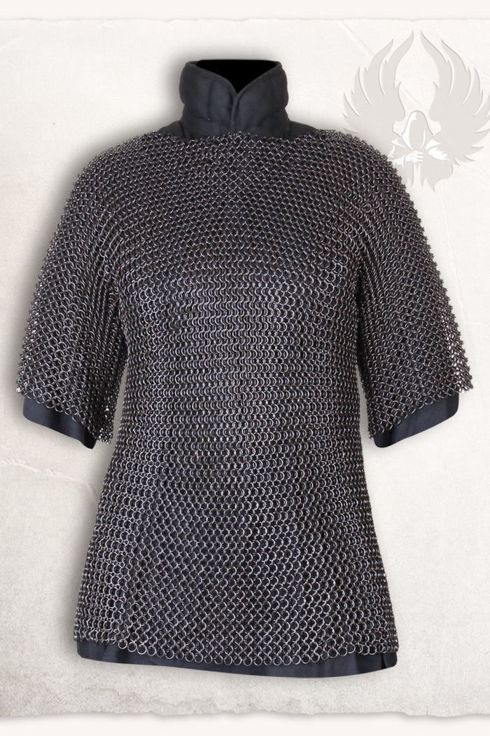 Haubergeon, black, unriveted 9 mm