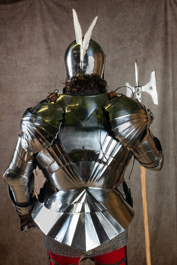 Vollständiger gotischer Kürass, 1,2 mm