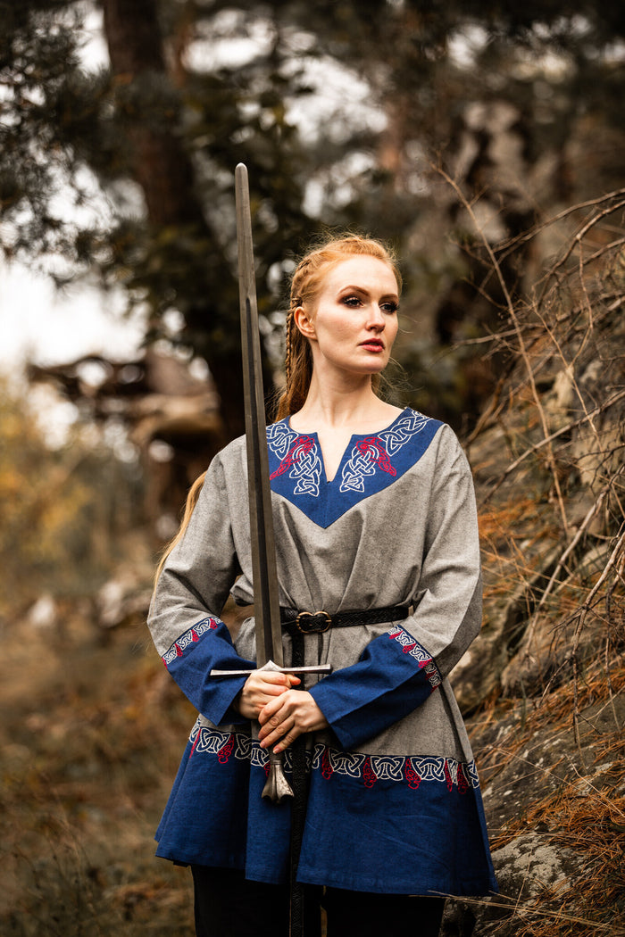 Viking Tunic Haakon, grey
