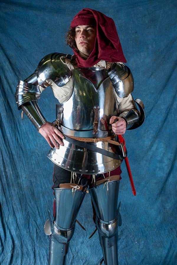 Vambraces Avant, piezas de brazo, 1,6 mm