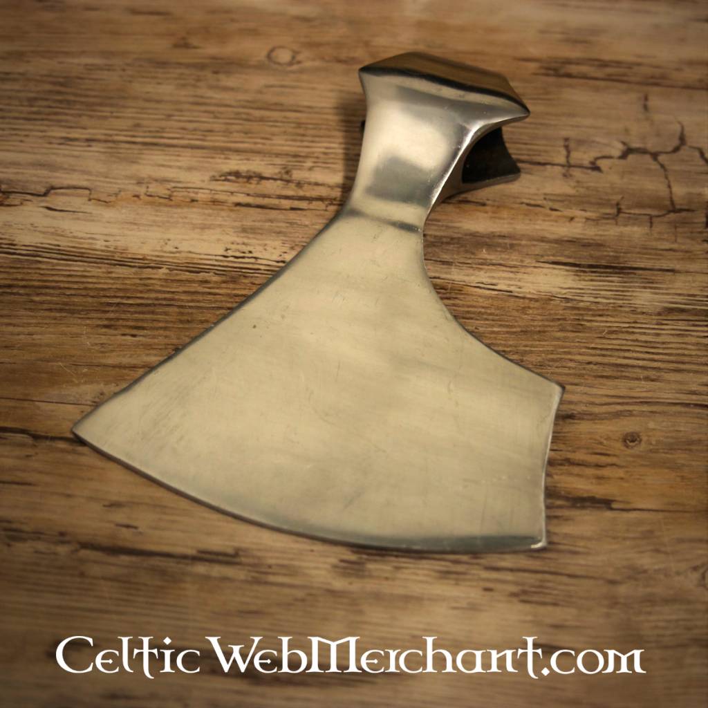 Viking axe head type D, blunt (battle-ready)