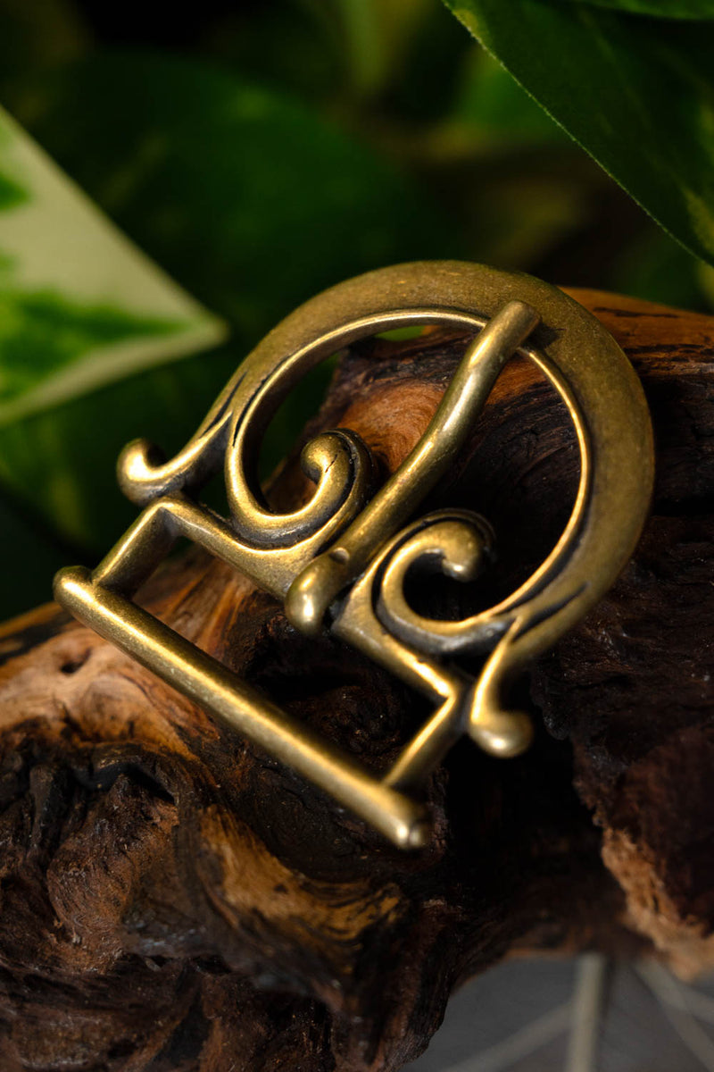 Römische Gürtelschnalle 2. Jahrhundert n. Chr., Messing