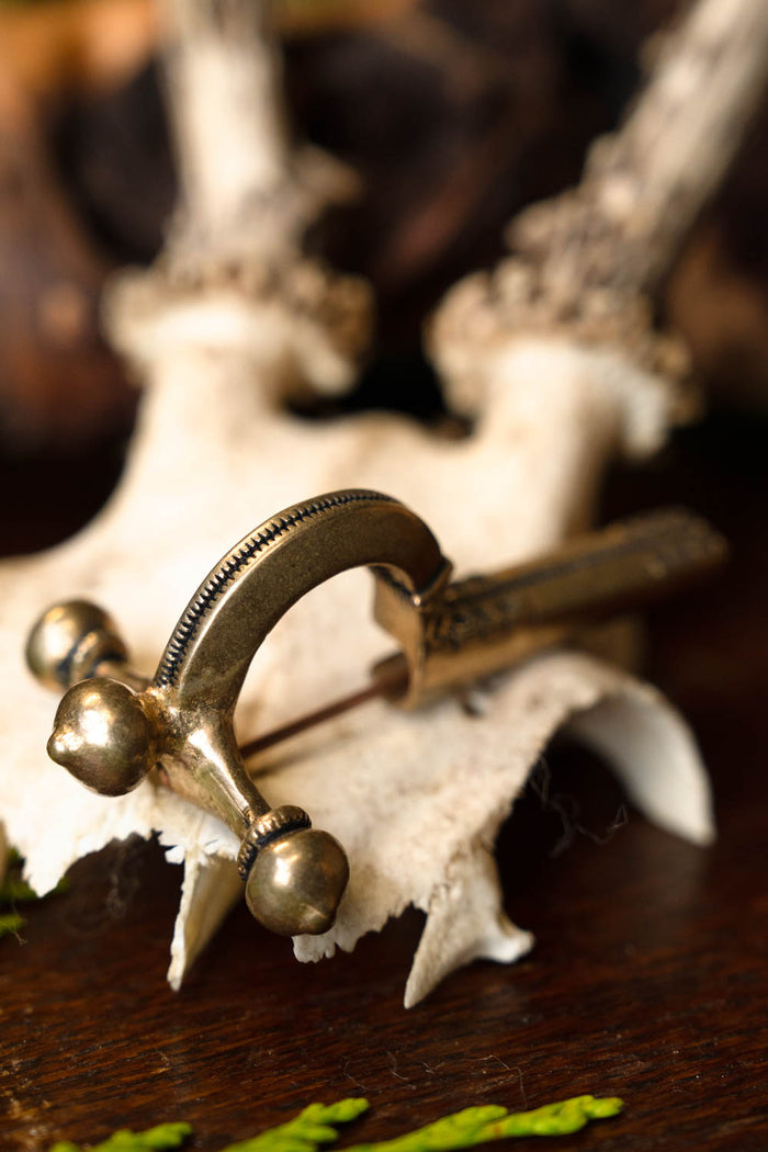 Romeinse kruisboogfibula, brons