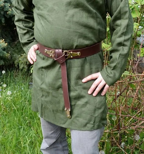 Germansk bælte, 6. århundrede, brunt