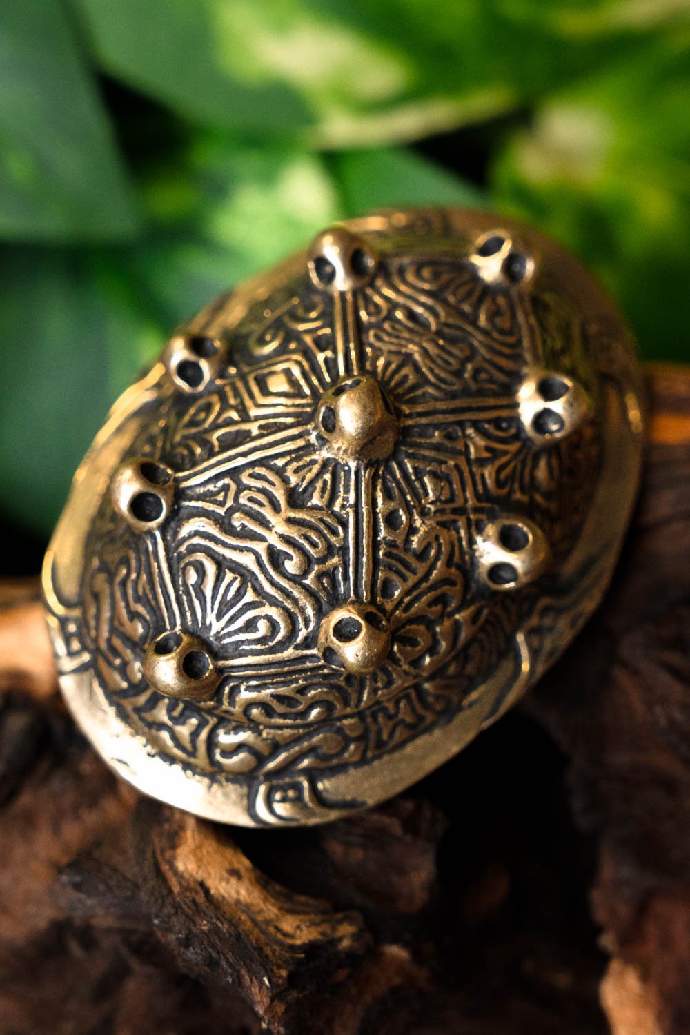 Broșă broască-țestoasă viking Dublin, bronz, preț per bucată