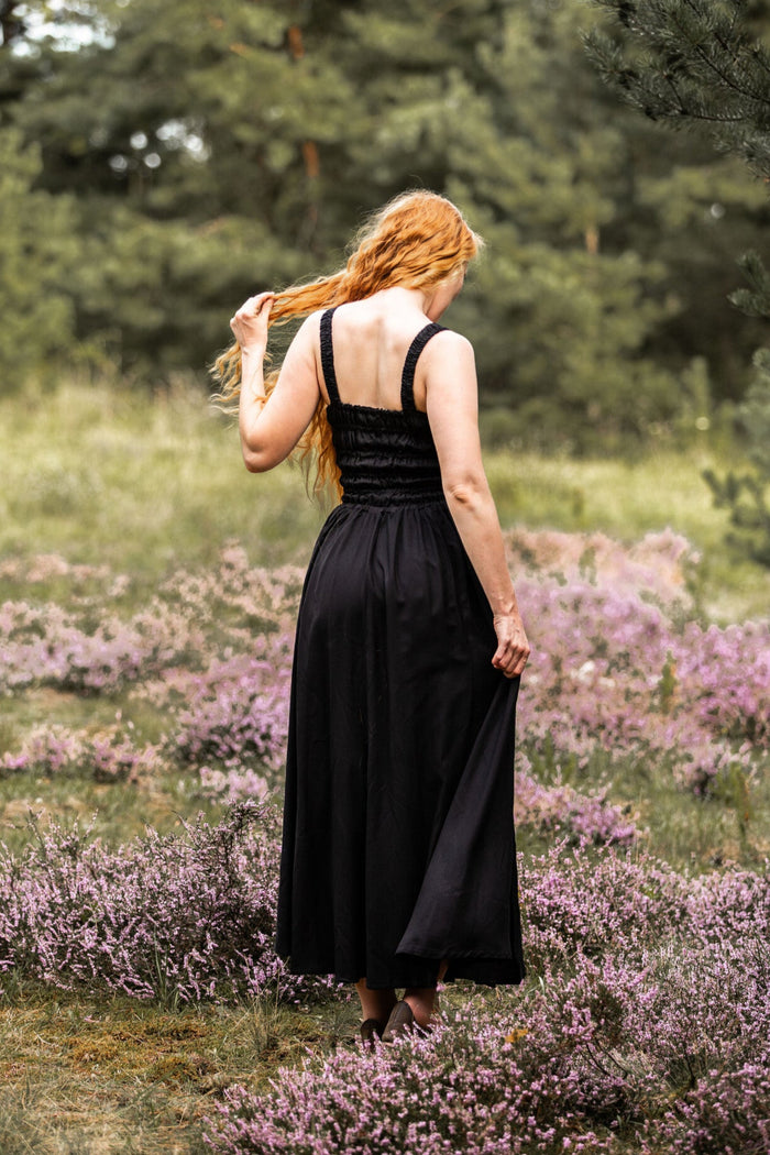 Vestido Aibell, preto