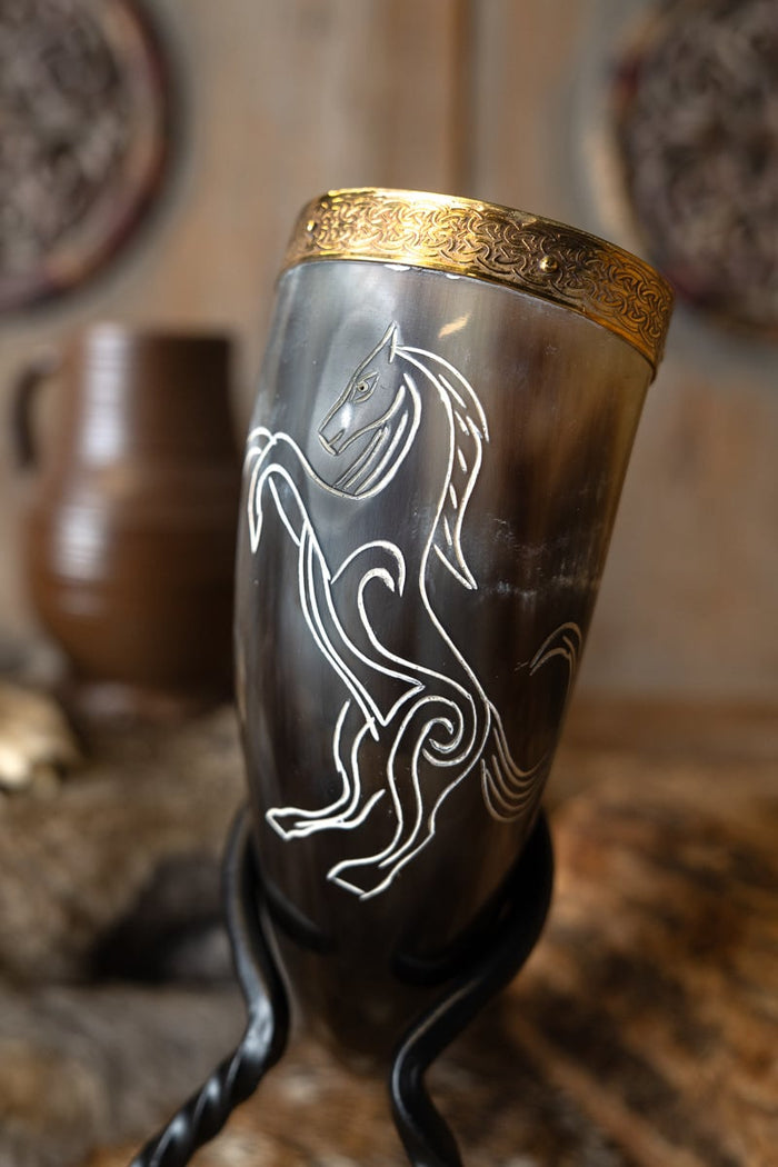 Cuerno celta para beber Epona deluxe, 300–500 ml