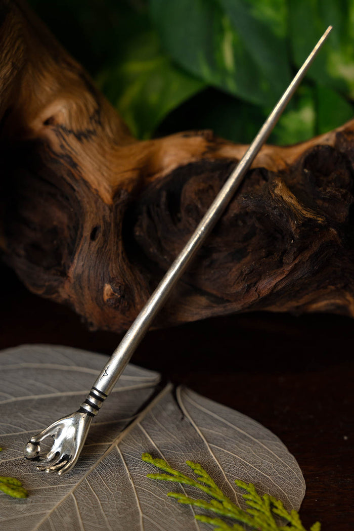 Romersk hårnål Silchester, forsølvet bronze